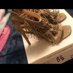 Steve Madden Fringe Heels